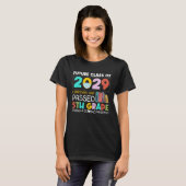 Future Class Of 2029 I Survived Passed 5th Grade G T-Shirt (Vorne ganz)