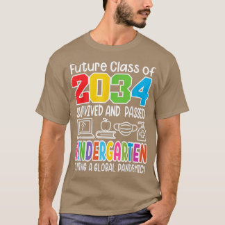Future Class of 2034 I School Abschluss I Kinderg T-Shirt