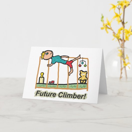 Future Climber Karte (Gelbe Blume)