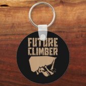 Future Climber Rock Klettergarten Schlüsselanhänger (Vorderseite)