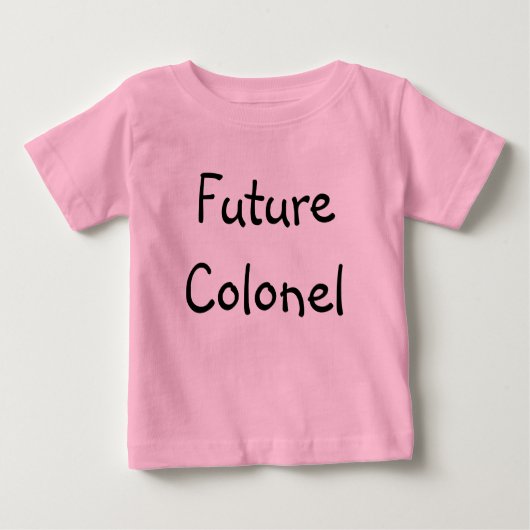 Future Colonel T - Shirt - Girl (Vorderseite)