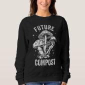 Future Compost Expert Composter Composting Worms Sweatshirt (Vorderseite)