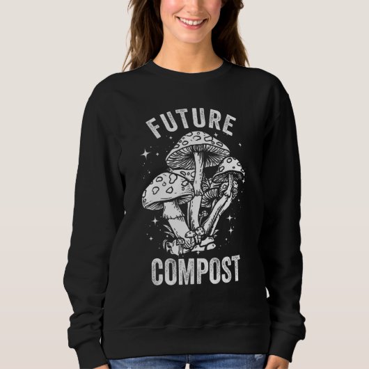 Future Compost Expert Composter Composting Worms Sweatshirt (Vorderseite)