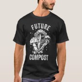 Future Compost Expert Composter Composting Worms T-Shirt (Vorderseite)