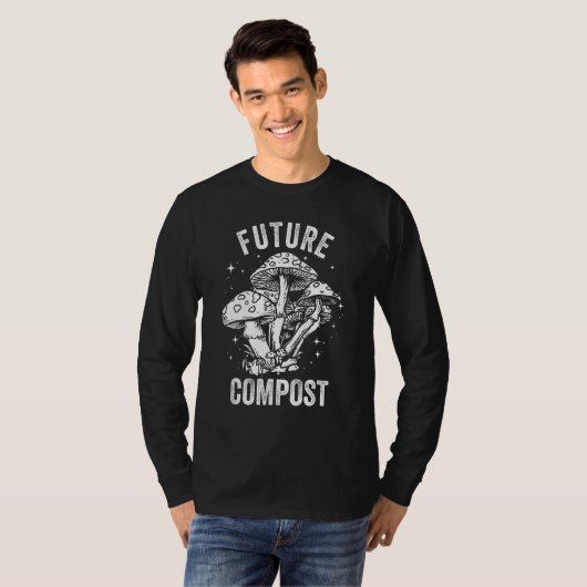 Future Compost Expert Composter Composting Worms T-Shirt (Vorne ganz)