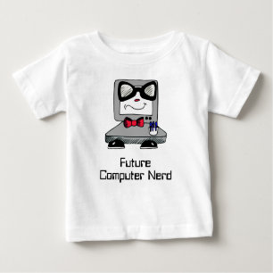 Future Computer Nerd Geek Shirt für Babys