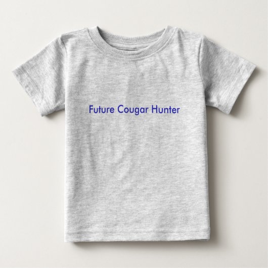Future Cougar Hunter Baby T-shirt (Vorderseite)
