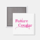 Future Cougar Magnet (Vorderseite/Rückseite)