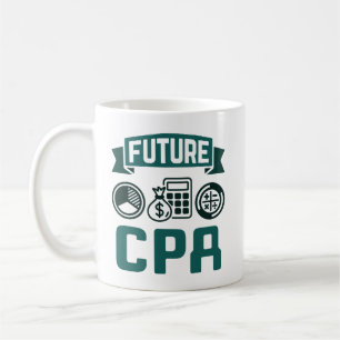 Future CPA Accounting Abschluss Kaffeetasse
