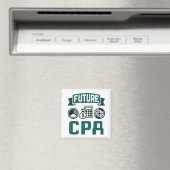 Future CPA Accounting Abschluss Magnet (In Situ (Geschirrspüler))
