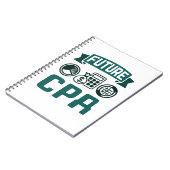 Future CPA Accounting Abschluss Notizblock (Linke Seite)