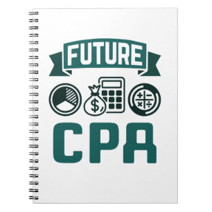 Future CPA Accounting Abschluss Notizblock