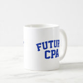 Future CPA Future Accountant Kaffeetasse (VorderseiteRechts)