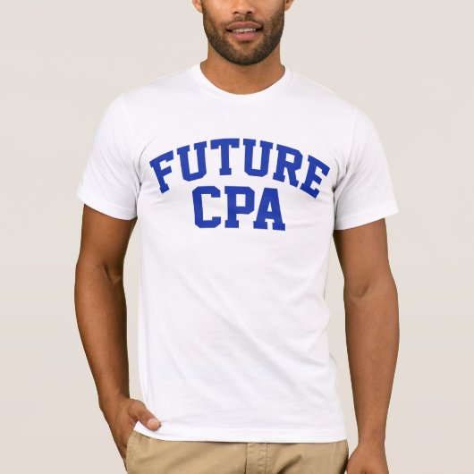 Future CPA Future Accountant T-Shirt (Vorderseite)