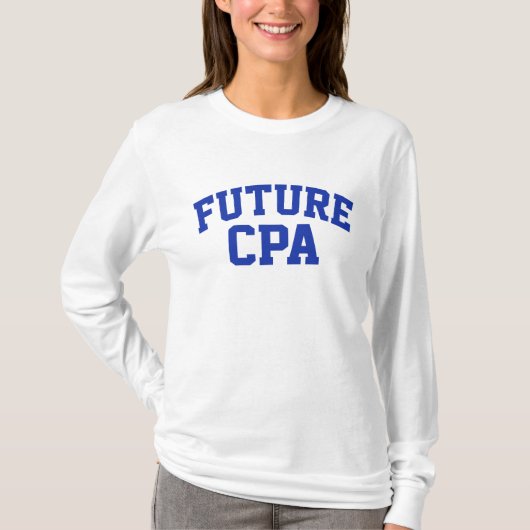 Future CPA Future Accountant T-Shirt (Vorderseite)