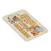 Future Crazy Cat Lady Funny Sprichwort Design Magnet (Rechte Seite)