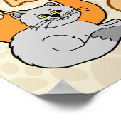 Future Crazy Cat Lady Funny Sprichwort Design Poster (Ecke)