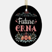 Future CRNA Nurse Anästhesist Keramik Ornament (Rechts)