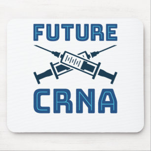 Future CRNA Nurse Anästhesist Mousepad