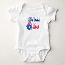 Future D.J. Baby unisex Junge Mädchen deejay pink  Baby Strampler