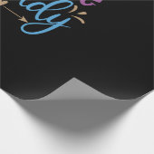 Future Daddy Geschenkpapier (Ecke)