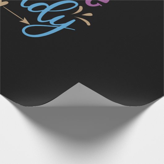 Future Daddy Geschenkpapier (Ecke)