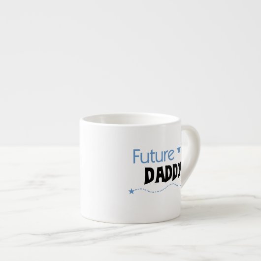 Future Daddy Gifts Espressotasse (Vorderseite Rechts)