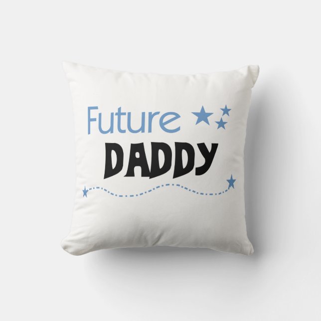 Future Daddy Gifts Kissen (Vorderseite)