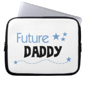 Future Daddy Gifts Laptopschutzhülle (Vorderseite)