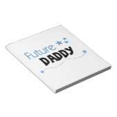 Future Daddy Gifts Notizblock (angewinkelt)