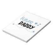Future Daddy Gifts Notizblock (Rotiert)