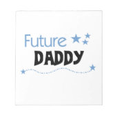Future Daddy Gifts Notizblock (Vorderseite)
