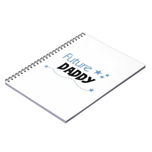 Future Daddy Gifts Notizblock (Linke Seite)