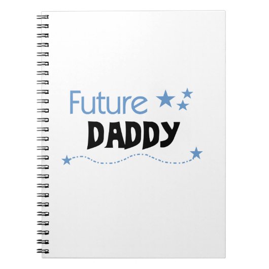 Future Daddy Gifts Notizblock (Vorderseite)
