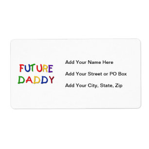 Future Daddy Primary Colors - T - Shirt und Gesche