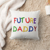 Future Daddy Primary Colors - T - Shirt und Gesche Kissen (Decke)