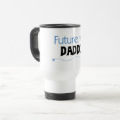 Future Daddy Tshirts und Geschenke Reisebecher (Vorderseite Links)