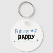 Future Daddy Tshirts und Geschenke Schlüsselanhänger (Vorderseite)