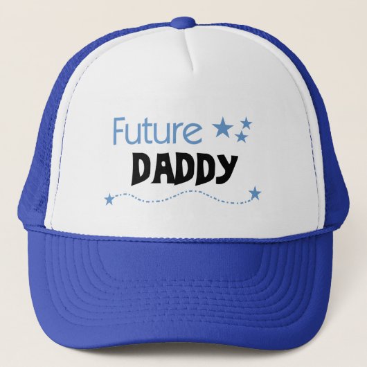 Future Daddy Tshirts und Geschenke Truckerkappe (Vorderseite)