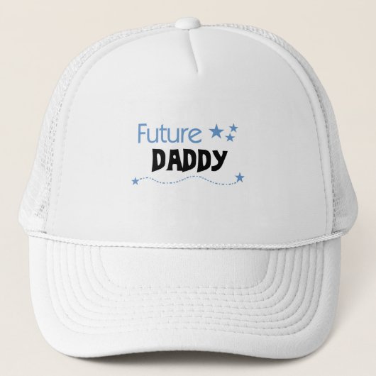 Future Daddy Tshirts und Geschenke Truckerkappe (Vorderseite)
