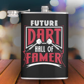 Future Dart Hall of Famer Vinyl Wrapped Flask 8 oz Flachmann