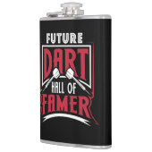 Future Dart Hall of Famer Vinyl Wrapped Flask 8 oz Flachmann (Links)