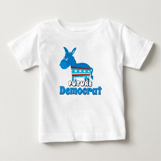 Future Democratic Baby T - Shirt (Vorderseite)