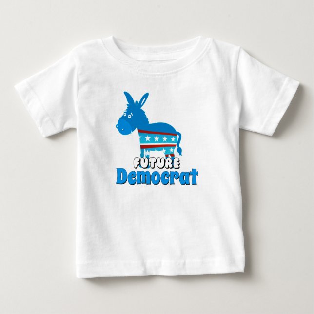 Future Democratic Baby T - Shirt (Vorderseite)