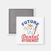Future Dental Hygienist RDH Magnet (Vorderseite/Rückseite)