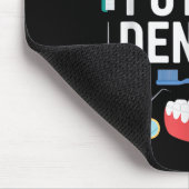 Future Dentist Abschluss School Kinder Kleinkind W Mousepad (Ecke)