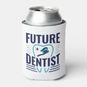 Future Dentist Dental School Student Abschluss Dosenkühler (Kanne Vorderseite)