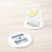 Future Dentist Dental School Student Abschluss Getränkeuntersetzer (Seite)