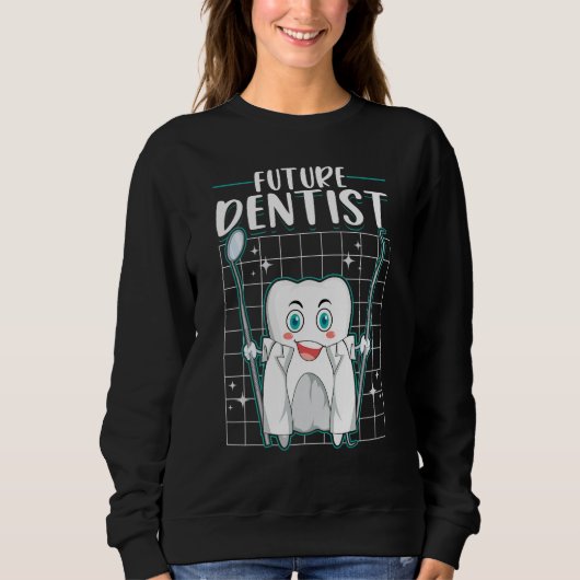 Future Dentist Dentistry Dental Student Kids Sweatshirt (Vorderseite)
