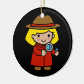 Future Detective / Forensic Scientist / P.I. Keramik Ornament (Links)